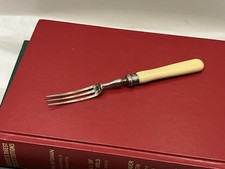 Antique Walker And Hall Sterling Silver Pickle/Olive Fork Vgc