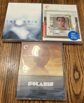 Solaris (Criterion Collection) (Blu-ray, 1972) Insomnia Safe Lot