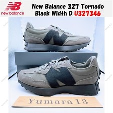 New Balance 327 Tornado Negro Ancho D U327346 Hombre Talla