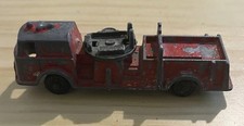 Vintage Tootsie Toy La France Fire Truck Chicago USA Missing Parts