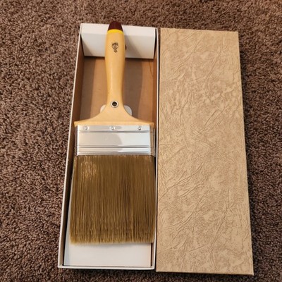 Vintage New 4 in. Sherwin Williams Nylon Paint Brush No.PC 100