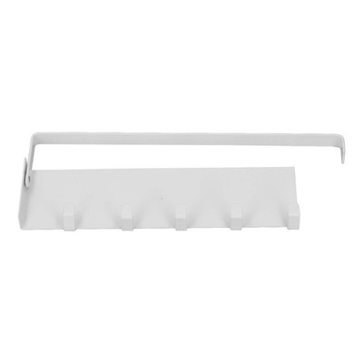 White Refrigerator Side Rack Multipurpose Foldable Large Capacity Magnetic Spice