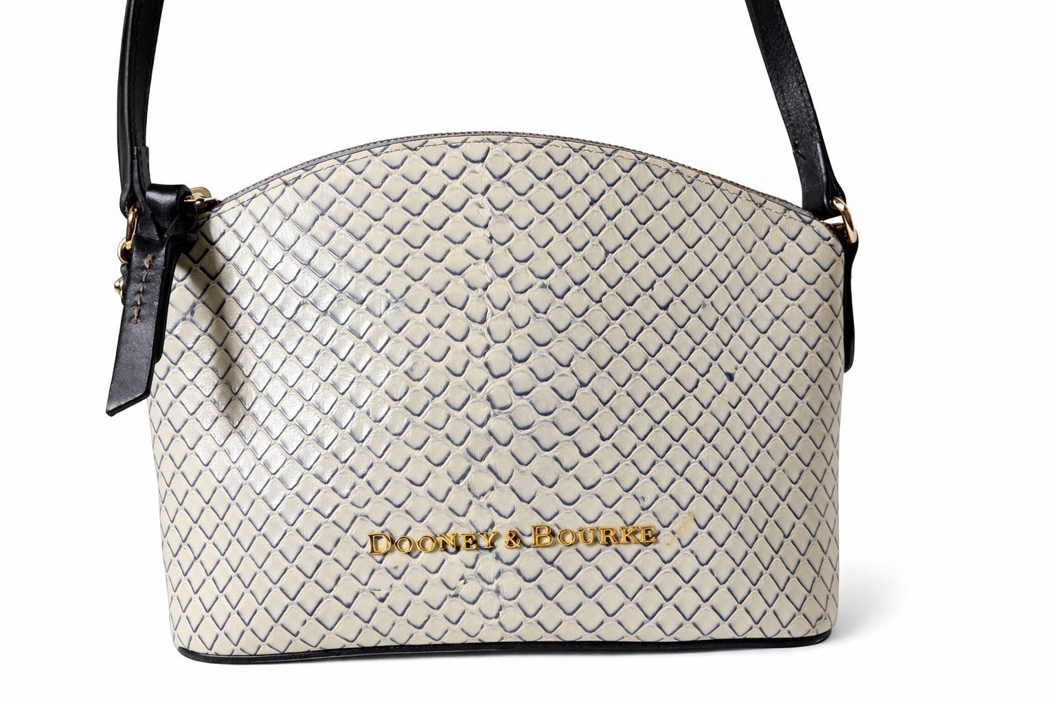 Dooney & Bourke Ruby Python Embossed Leather Cros… - image 2