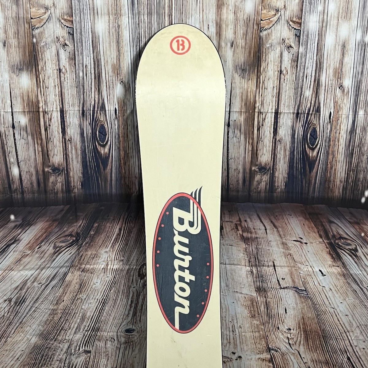 Vintage 90s Burton Air 4.1 140cm Wood Core Snowboard Hand Made in