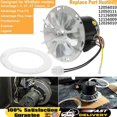 12056010 Pellet Stove Combustion Exhaust Blower Motor for Whitfield Advantage