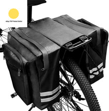 30L Waterproof Bike Pannier Bag, Bike Rear Double Pannier Bag, Bicycle