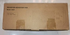 Register Booster Fans for 4" x 10" Register Holes 1 Is Missing Power Cord