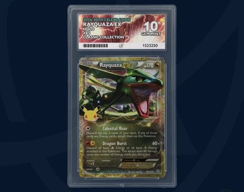 Rayquaza EX 085/124 30th Celebration Classic Collection ACE 10