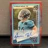 2025 Donruss Optic Football Gunnar Helm Red Auto /99 Rated Rookie #294