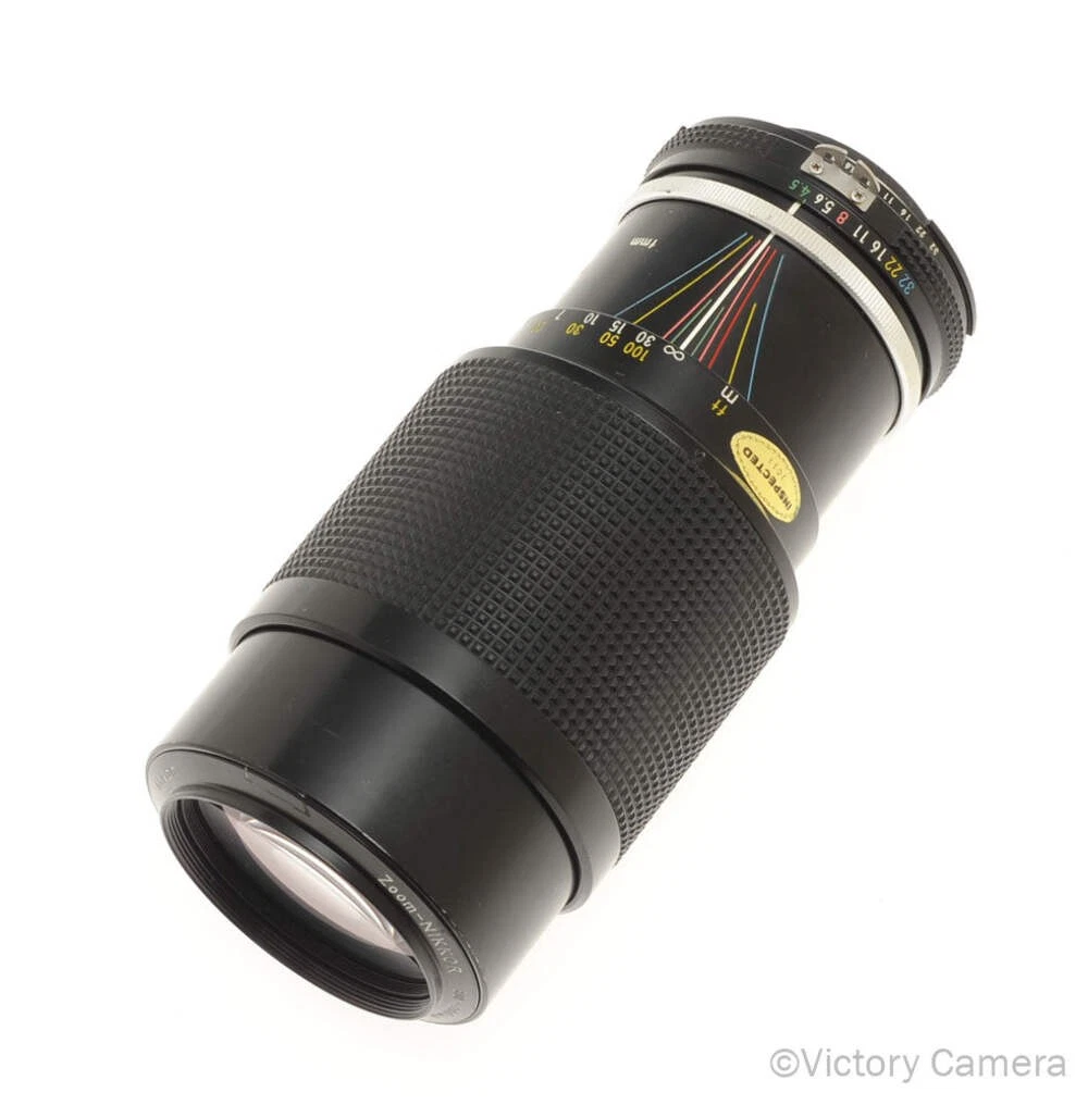 Nikkor f/4.5 Camera Lenses 80-200mm Focal for sale | eBay