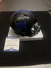 Saquon Barkley Autographed NY Giants Mini Helmet: Beckett COA