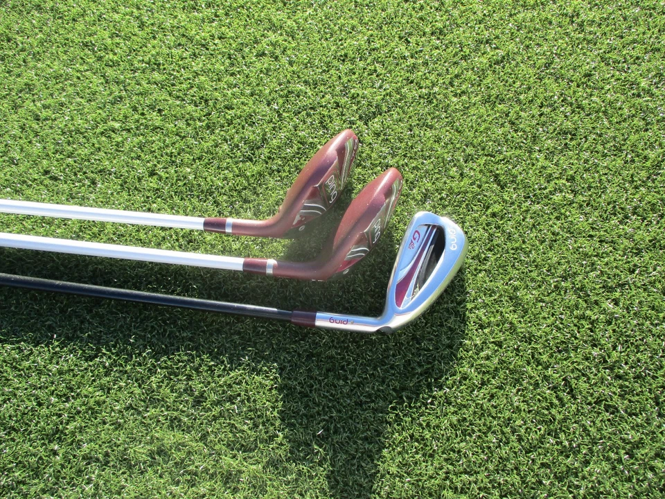 Ladies PING G Le2 Gold Dot PING ULT 230 L-Flex Graphite 5H & 6H-7-PW RH GOOD!!! - Image 3 of 4