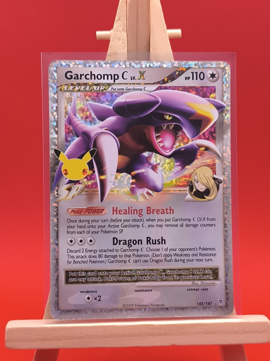 超超激レア！100枚限定ドデンマン ワッチャ☆フェスティア 2009年 Garchomp C LV.X 145/147 Celebrations Textured Ultra Rare