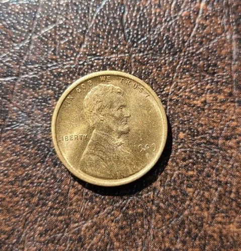 1909 s vdb LINCOLN CENT Unc Lots of Red Obv toning high grade Uncirculated