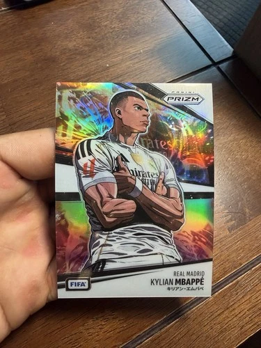 2025-26 Panini Prizm FIFA Kylian Mbappe Manga SSP Real Madrid