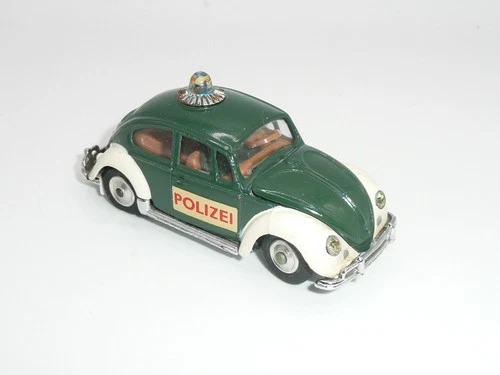 Corgi 492 Volkswagen European Police Car " Polizei "  * original vintage *