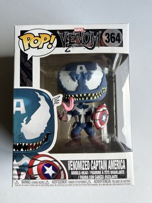 Venomized Captain America Funko Pop Marvel Bobble Head #365 in neuwertigem Zustand
