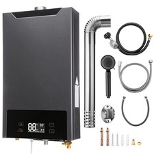 Propane/LPG Gas Hot Water Heater Tankless Instant 32KW 4.3GPM 130,000 BTU 110V
