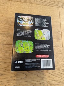 Atari Jaguar, BRUTAL SPORTS FOOTBALL, console game cartridge with manual, boxed.