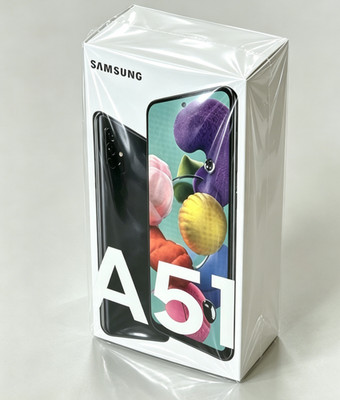 Brand New Sealed Samsung Galaxy A51 128GB Factory Unlocked GSM Black USA Stock