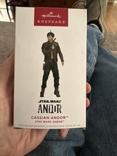2025 HALLMARK KEEPSAKE CASSIAN ANDOR STAR WARS  ANDOR ORNAMENT