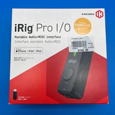 IK Multimedia iRig Pro I/O Universal Audio and MIDI Interface