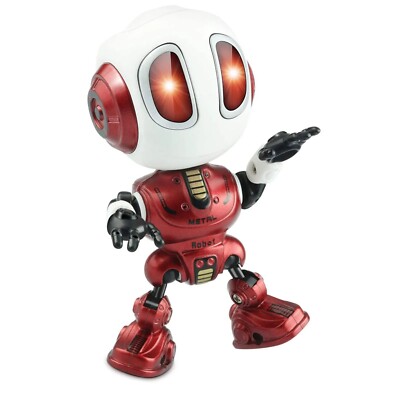 Smart Talking Robot Toy USB Electric Toy Colorful LED Eyes Toys For Children