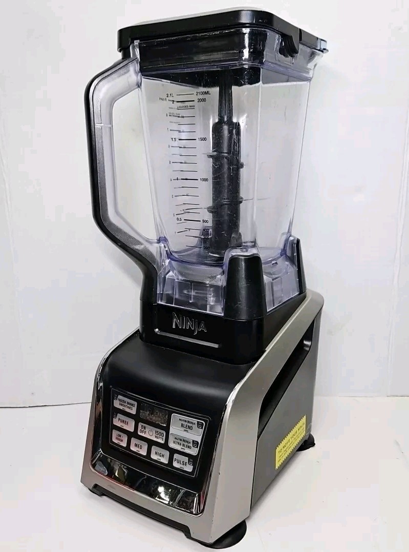 Nutri Ninja Pro BL493 ニンジャ ブレンダー 動作確認済 NINJA Nutri Blender Pro Silver 24 oz. with 2 Speed Auto iQ