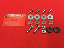 VW Käfer Anbau-Set für 1 Trittbrett Trittbrettanbausatz Schrauben Muttern (0240)