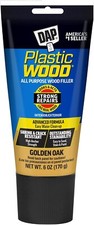 DAP Plastic Wood 6 oz. All Purpose Wood Filler, Sand Stain  Paint - Golden Oak