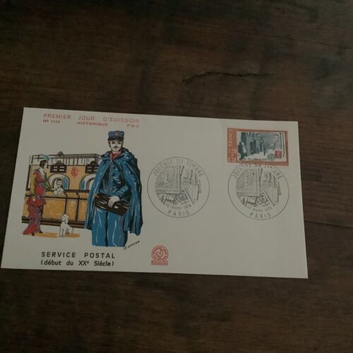L03 / Enveloppe 1er Jour, TBE, 1979, Service Postal, Début Du XX, Facteur - Photo 1/1