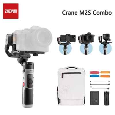 Zhiyun Crane M2S Combo 3-Axis Gimbal Stabilizer For DSLR & Mirrorless Cameras