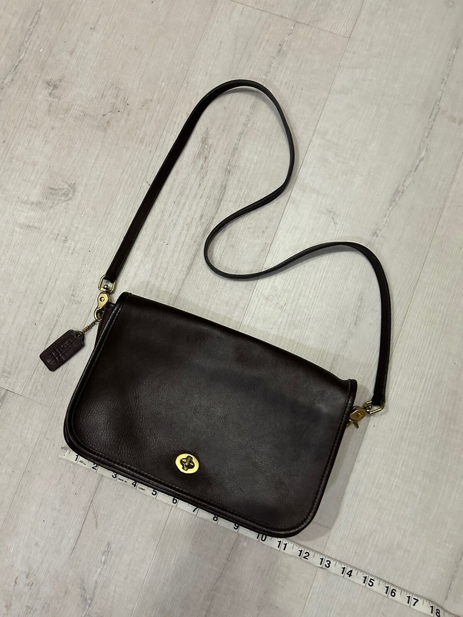 VTG COACH NEW YORK LEATHER BAG VINTAGE Shoulder Handbag