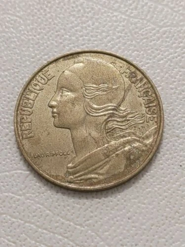 Moneda de 20 CÉNTIMOS 1992 FRANCIA Francesa XF monedas Kayihan T151 Foto 2 de 2