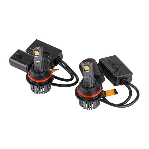 AUXBEAM HB5 9007 LED Headlight Bulbs High Low Dual Beam Canbus 6500K Super White - Picture 11 of 12