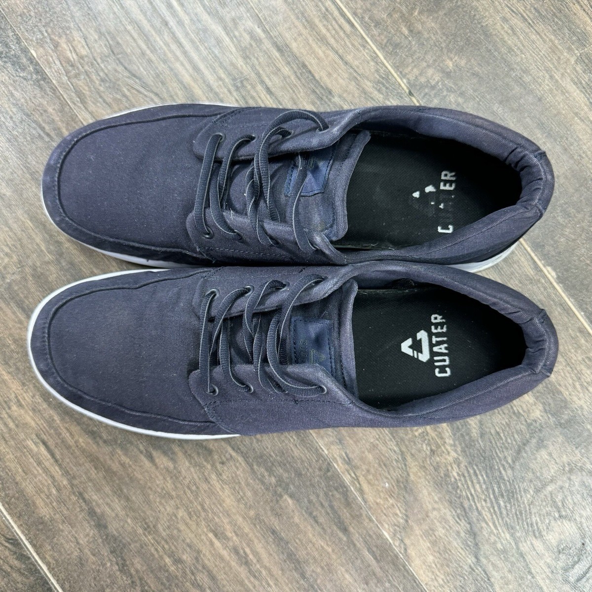 Cuater By Travis Mathew Shoes Mens 12 Blue Canvas Low Top 