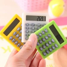 Mini Stationery Small Square Calculator Electronics Calculator  School & Office