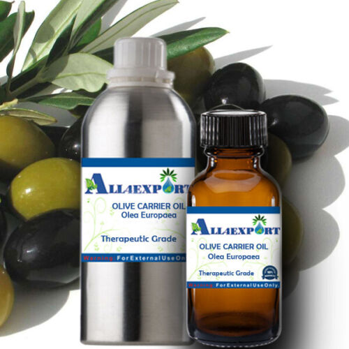 PURE OLIVE CARRIER OIL Olea Europaea NATURAL AYURVEDA HERBAL FRAGRANCE AROMA - Picture 1 of 30