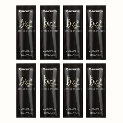 SuperTan BLACK STAR Bronzer (10 x 15ml = 45 ml) Bräunungsbeschleuniger Solarium