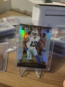 2018 Select Michael Gallup Rookie RC Silver Prizm Concourse Cowboys SP #94