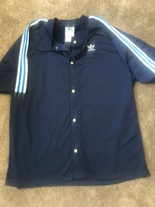 adidas button up jersey