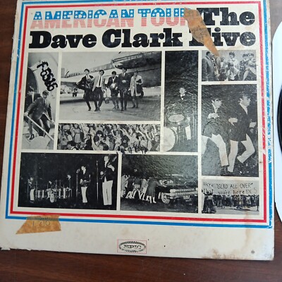 Dave Clark Five  LP  ''American Tour''  1964 US EPIC MONO  Record Vinyl VG 
