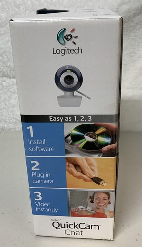 Logitech Quickcam 961462-0403 Web Cam Video BN15 - Picture 4 of 5