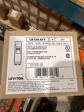 Leviton LB120-AFT 20A 1-Pole AFCI Thermal Magnetic Branch Circuit Breaker