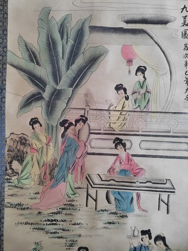 Die einzigartigen chinesischen handgemalten Schönheitsbilder aus Papier und Tusche - Bild 3 von 6