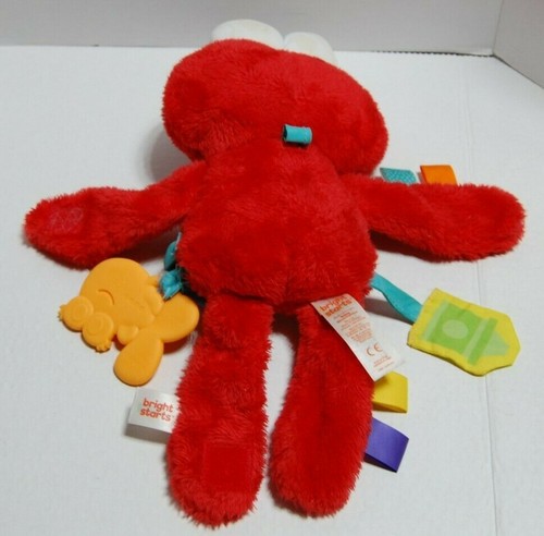Elmo Baby Toy Mirror Bright Starts Sesame Street Plush Soft - Picture 3 of 4