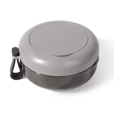 Denture Case, Definitely No-Leak Portable Retainer Case Denture Bath Box for Tra