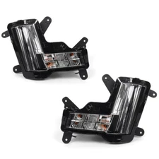 Fog Lights For 2015-2020 Cadillac Escalade w/o Crash Brake Pair LED Lamps LH RH