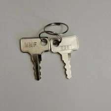 MMF Industries Advantage Replacement Key for LockIt Cover - Code E25 - Two Keys