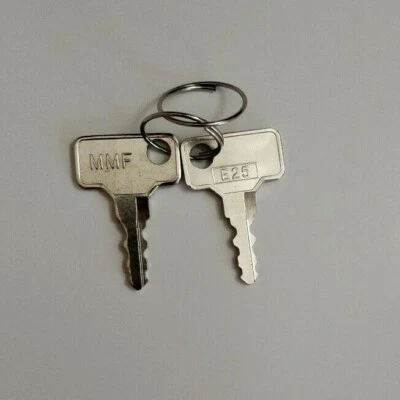 MMF Industries Advantage Replacement Key for LockIt Cover - Code E25 - Two Keys